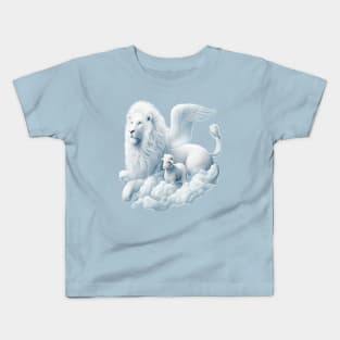 Lamb and Lion Kids T-Shirt